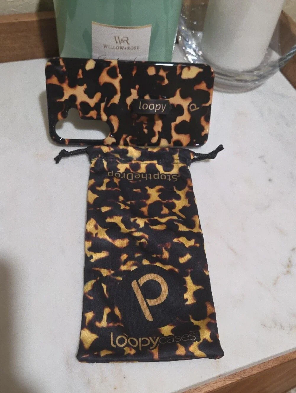 Loopy Case stylish tortoiseshell
